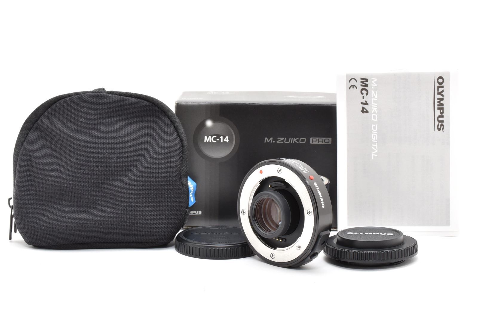 ★新品級★ オリンパス OLYMPUS テレコンバーター MC-14 《元箱付・付属品多数！》★完動品★ #A604035