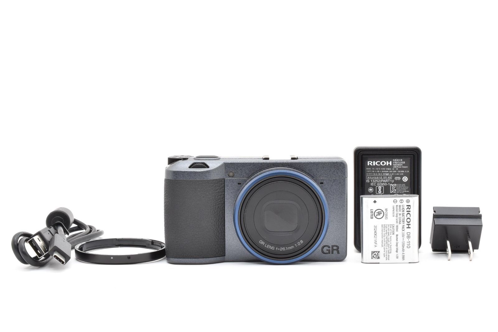 ★新品級★ リコー RICOH GR IIIx Urban Edition 《ショット数1331回・バッテリー・充電器付！》★完動品★ #A604038