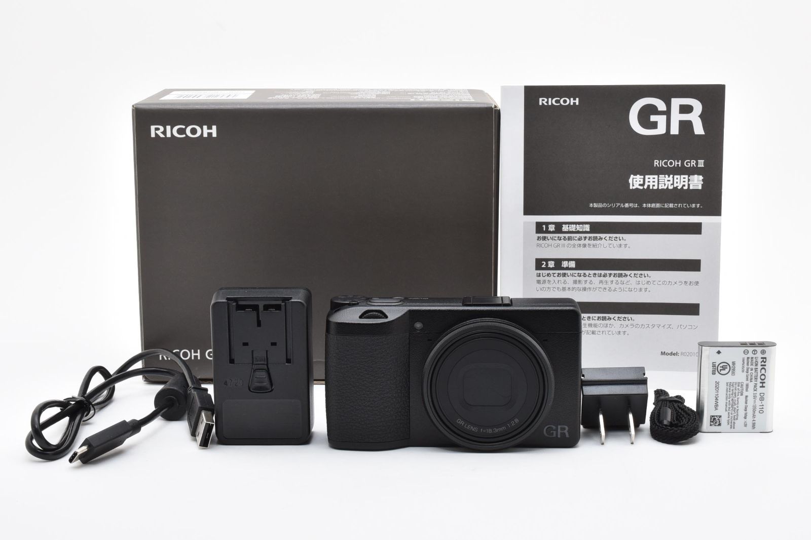 ★新品級★ リコー RICOH GR III 《ショット数3543回・元箱付・付属品多数！》★完動品★ #A604061