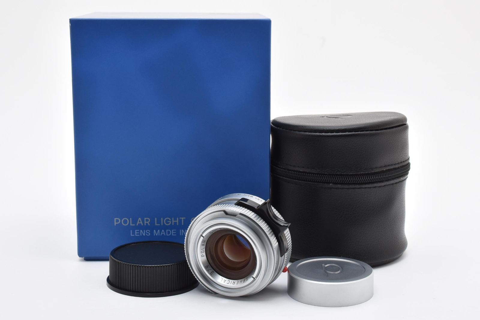 ★新品級★ ポラール POLAR SOLARON-M 35mm F2 E39 SPHERICAL シルバー 7枚玉 Mマウント《元箱付・付属品多数》★完動品★ #A604065