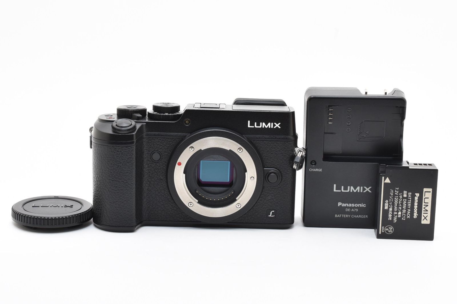 ★超極上★ パナソニック Panasonic LUMIX GX8 ボディ DMC-GX8 ブラック 《ショット数8480回・バッテリー・充電器付》完動 #A604070