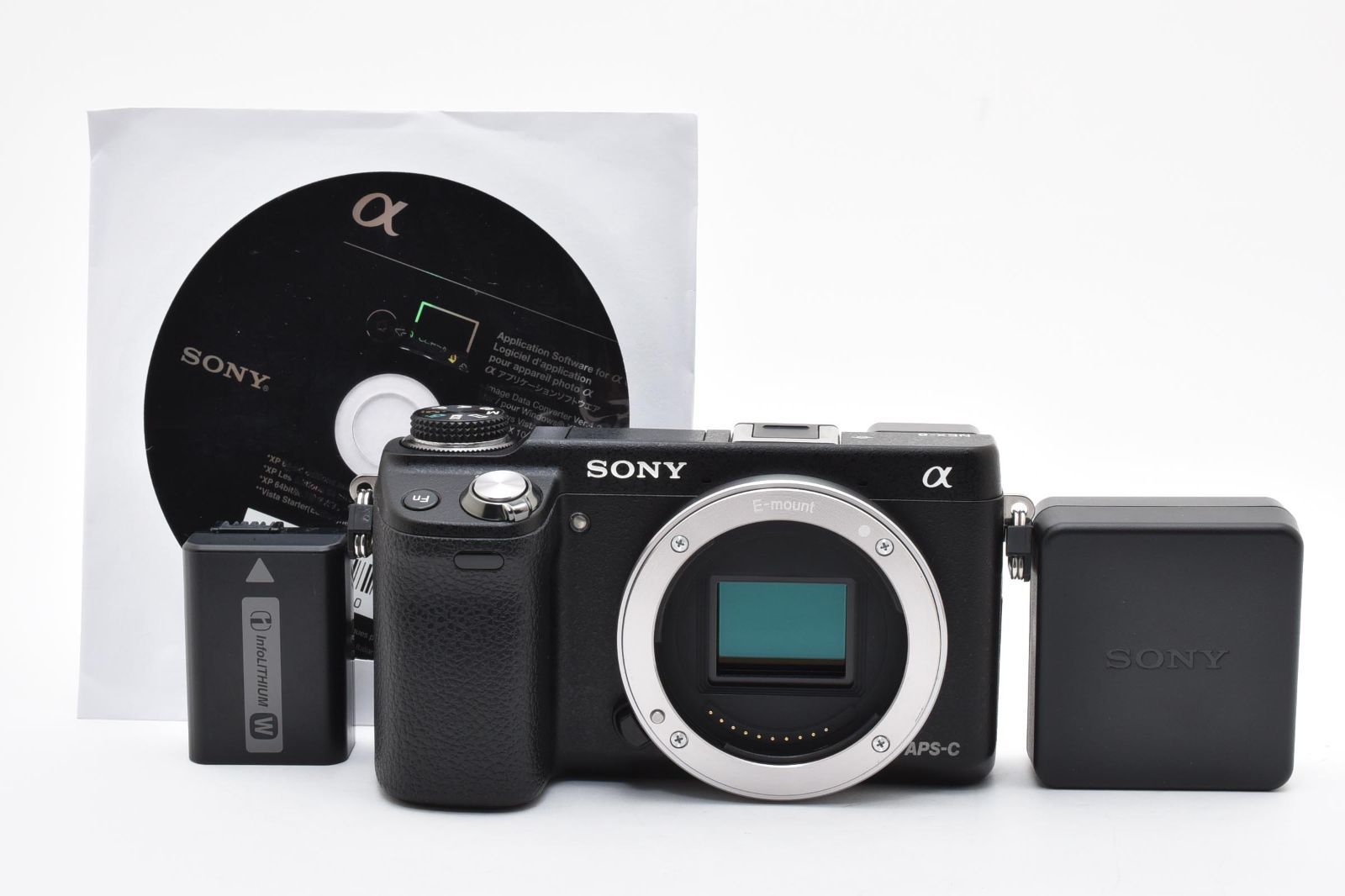 ★超極上★ ソニー SONY NEX-6 ボディ ブラック 《ショット数17899回・バッテリー付！》★完動品★ #A605006