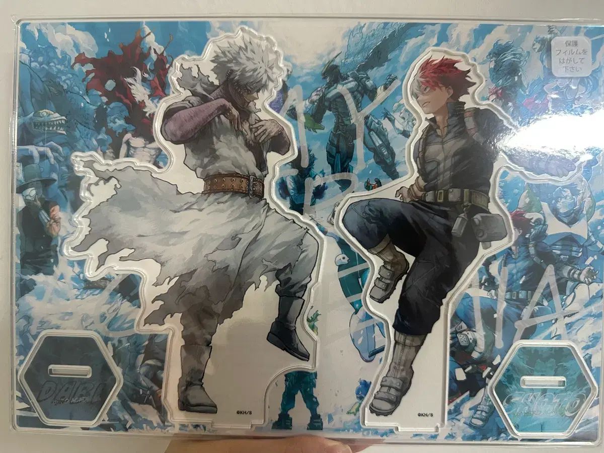 (未開封) 僕のヒーローアカデミア ヒロアカ 原画展 轟 焦凍 荼毘 アクリル