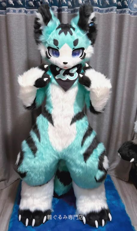 犬　猫　着ぐるみ ヘッド全頭　ヘッド ケモノ ファースーツ ぬいぐるみ コスプレ コスチューム Kurumi 一点物 C247