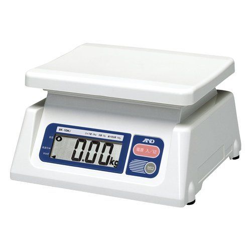 A&D 取引証明用 デジタルはかり SK-10Ki ≪ひょう量:10kg 最小表示:0.01kg 使用範囲:0.1~10kg 皿寸法:230 W *190 D mm 検定付:使用地区制限なし≫