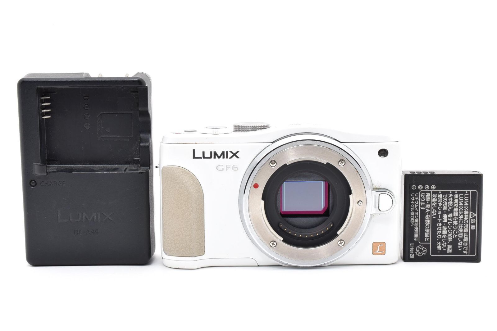 ★美品★ Panasonic パナソニック LUMIX DMC-GF6 ボディ ミラーレス一眼 #K846-2