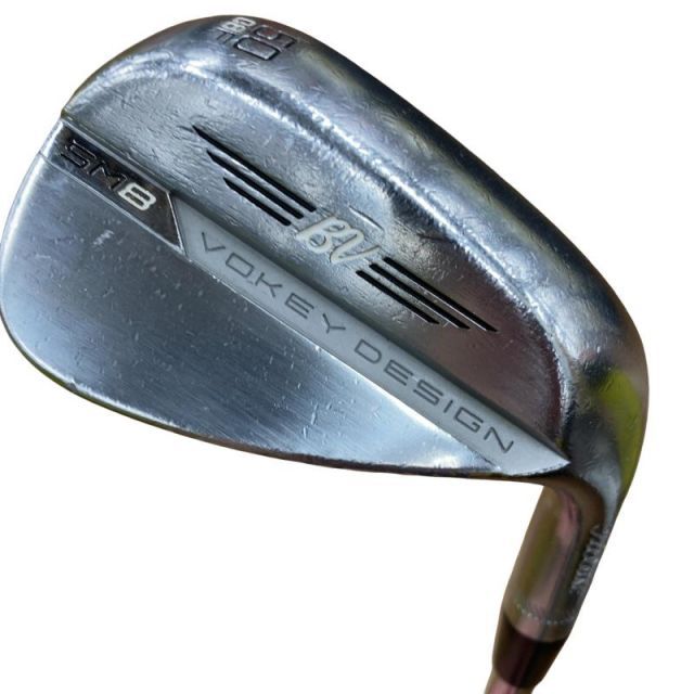 【中古】 タイトリスト VOKEY SPIN MILLED SM8 ツアークロム 50°/08°F ウェッジ WG Dynamic Gold (フレックスS) メンズ 男性用 右利き 右用 Cランク ゴルフクラブ