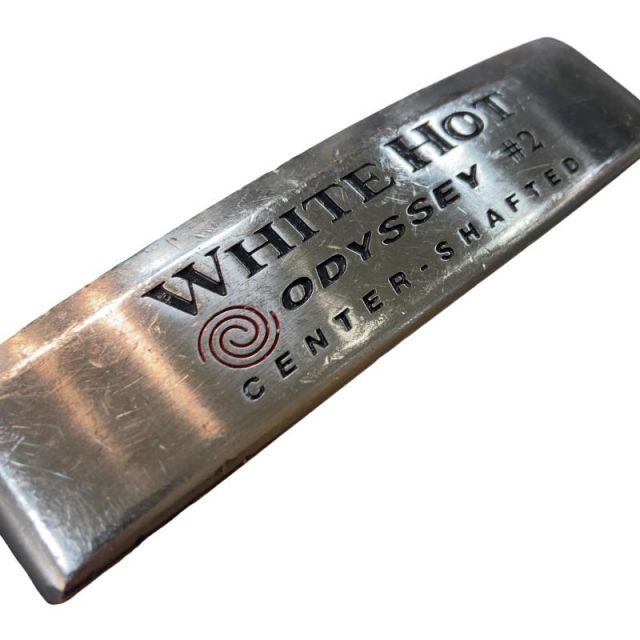 【中古】 オデッセイ WHITE HOT #2 CENTER SHAFTED 34インチ パター PT スチール (フレックスその他) メンズ 男性用 右利き 右用 Cランク ゴルフクラブ