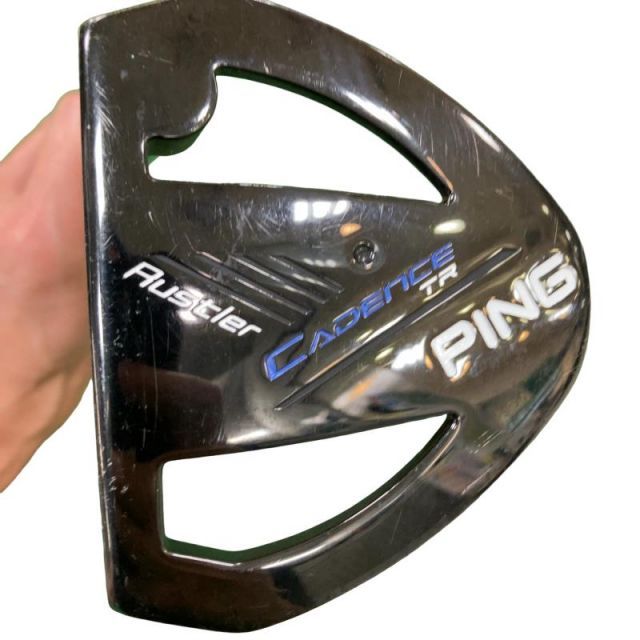 【中古】 ピン CADENCE TR Rustler(黒)フェースバランス(長さ調整機能付き) パター PT スチール (フレックスその他) メンズ 男性用 右利き 右用 Dランク ゴルフクラブ