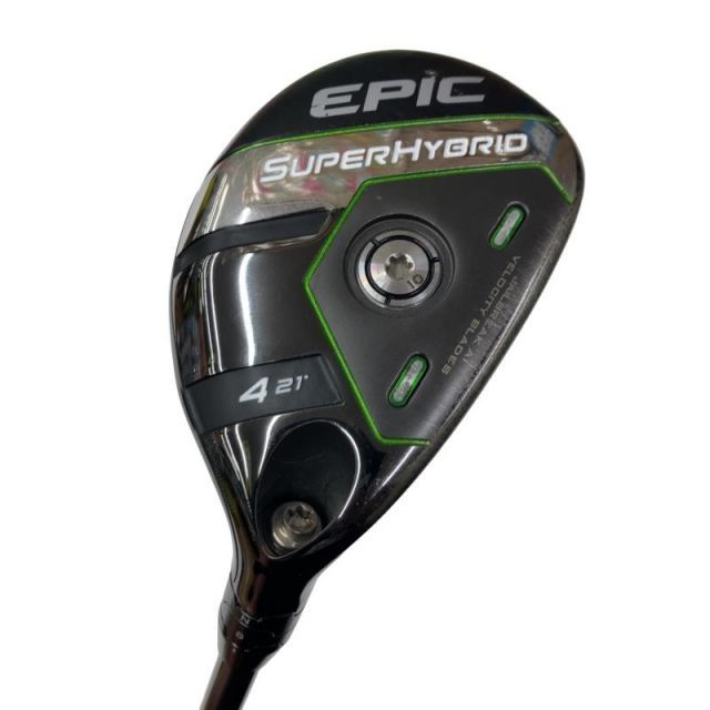 【中古】 キャロウェイ EPIC SUPER HYBRID U4 ユーティリティ UT Diamana 55 for CW(2021 EPIC UT) (フレックスS) メンズ 男性用 右利き 右用 Cランク ゴルフクラブ