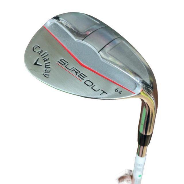 【中古】 キャロウェイ SURE OUT 64° ウェッジ WG NS PRO 950GH (フレックスS) メンズ 男性用 右利き 右用 Cランク ゴルフクラブ