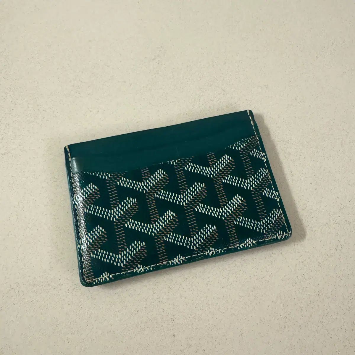Masion Goyard ゴヤール 財布 グリーン Saint-Sulpice カードスロット