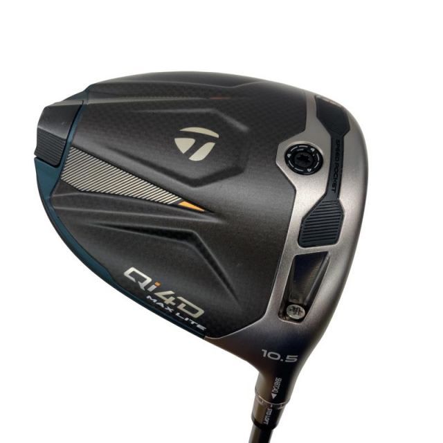 【中古】 テーラーメイド Qi4D MAX LITE 10.5° ドライバー DR REAX MR40(Qi4D DR) (フレックスR) メンズ 男性用 右利き 右用 Bランク ゴルフクラブ