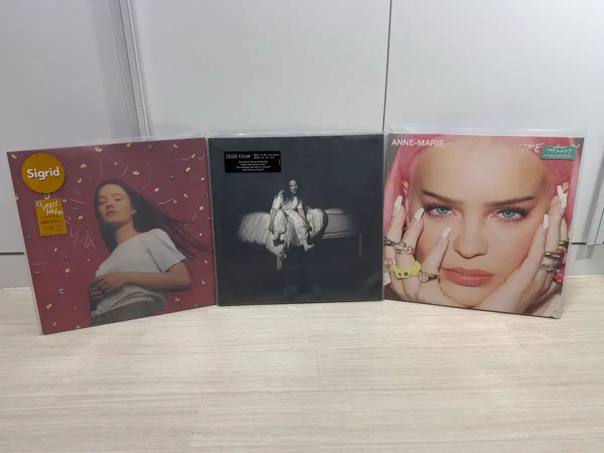 開封 Billie Eilish Anne Marie Sigrid LP - メルカリ
