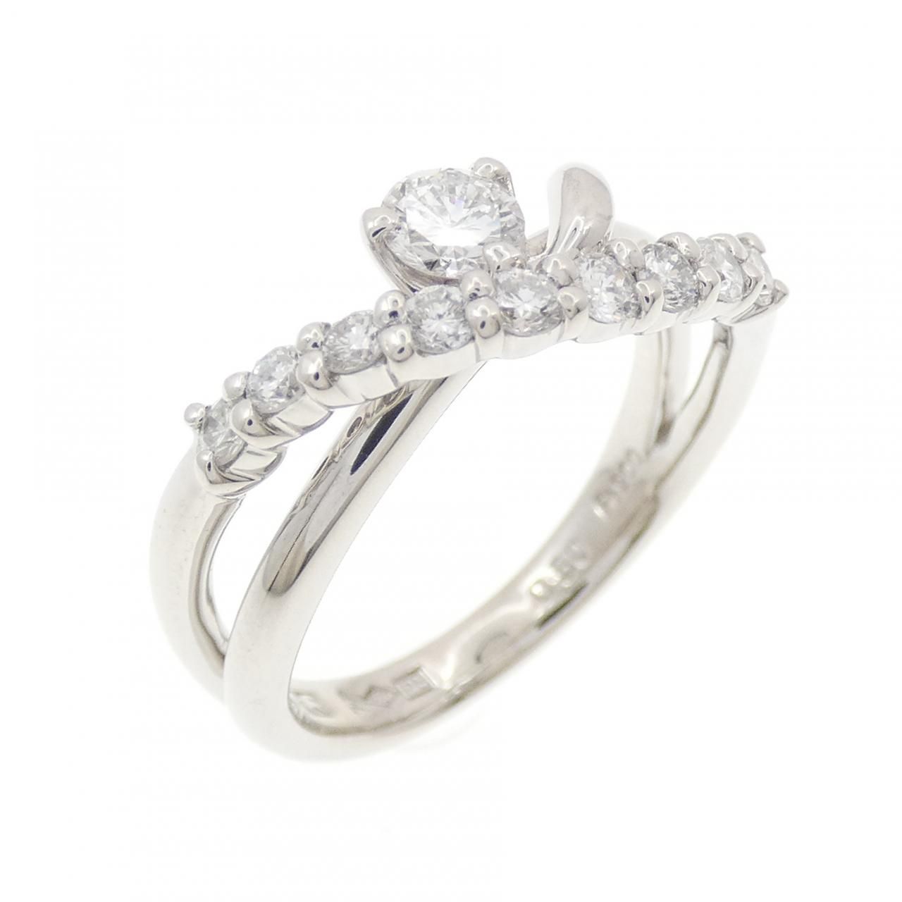 PT900 ダイヤモンド リング 0.50CT
