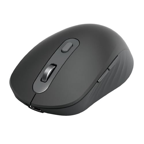 【リニューアル】 エレコム ワイヤレスマウス 静音 充電式 OSMOD Six Bluetooth 無線2.4GHz両対応 2台まで接続 マルチペアリング 6ボタン ブラック M-MY35MBSABK 国内発送