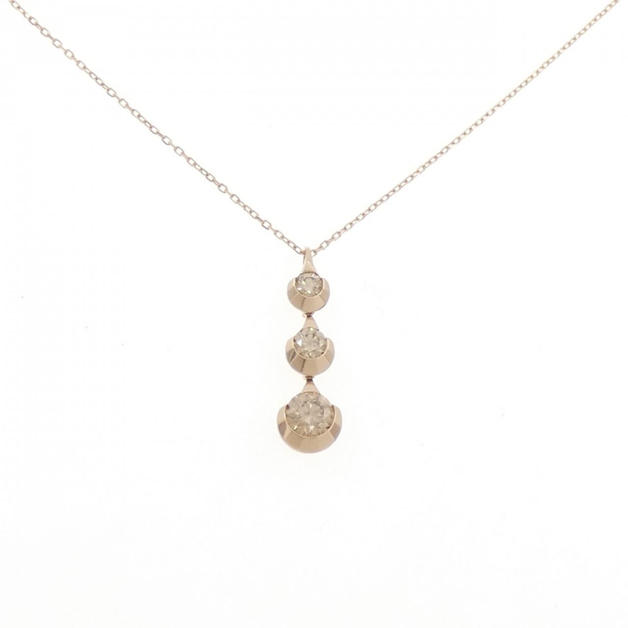 カシケイ 3ドッツ ネックレス 0.50CT