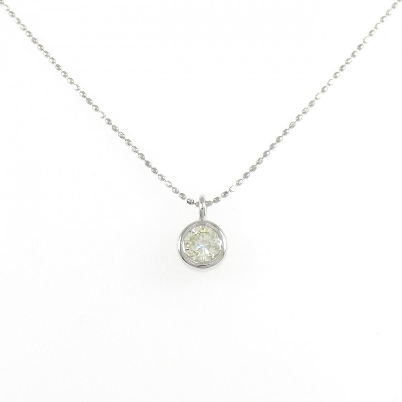 PT900/PT850 ダイヤモンド ネックレス 0.30CT