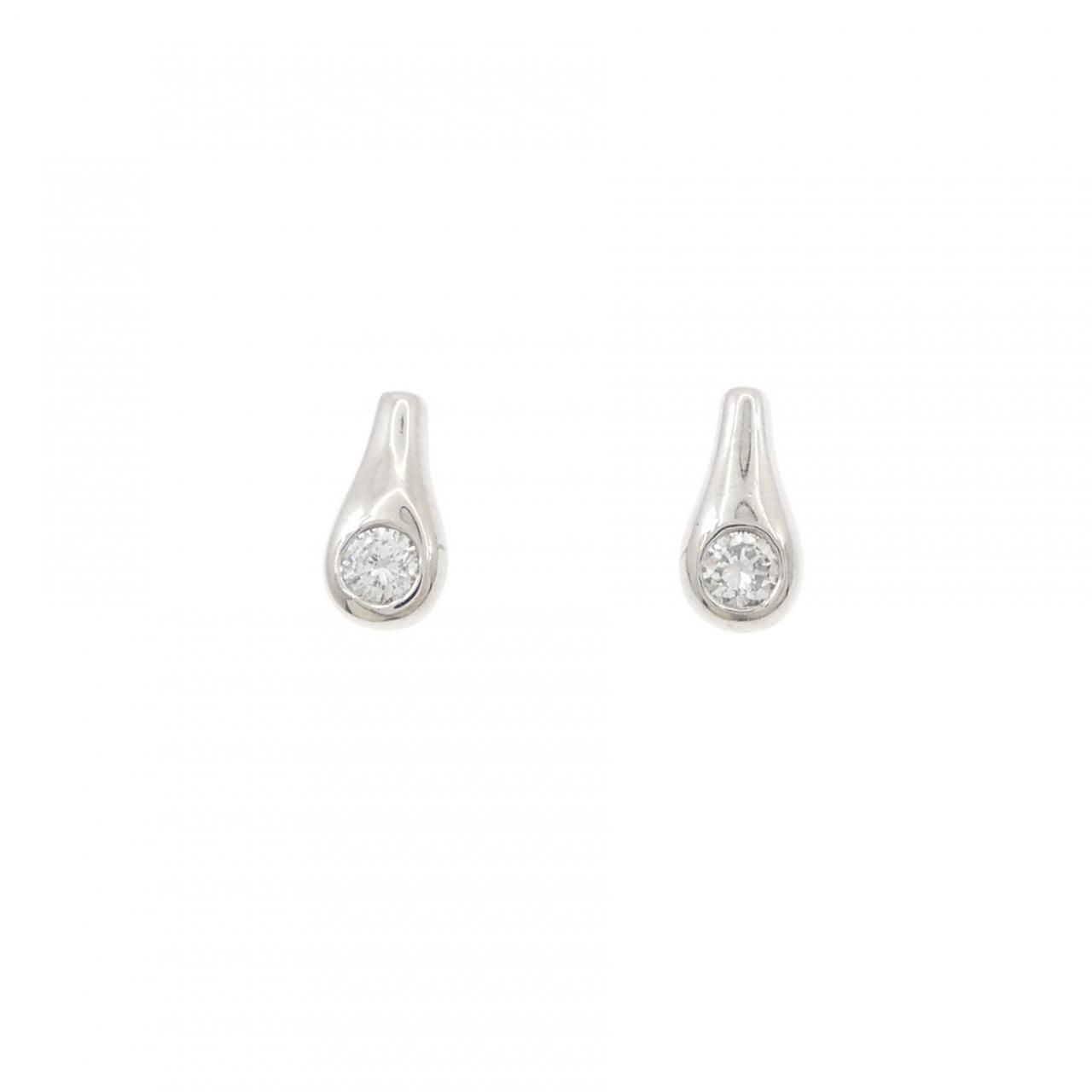 PT850/PT900 ダイヤモンド ピアス 0.16CT