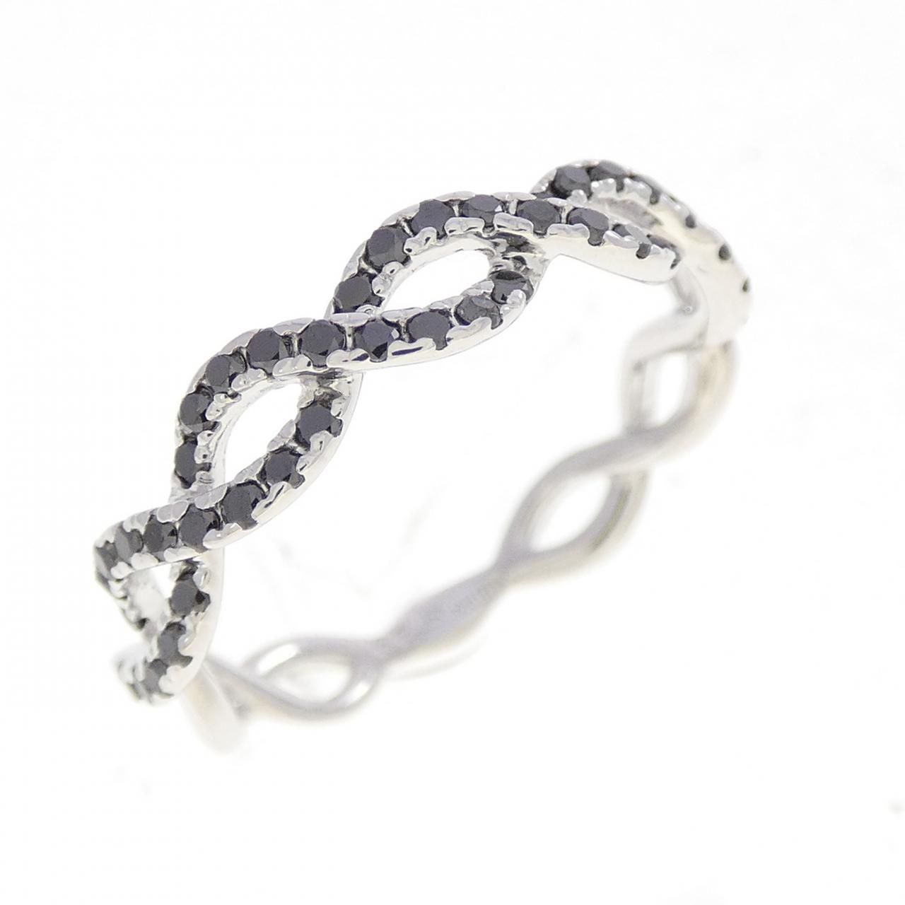 K18WG ダイヤモンド リング 0.23CT
