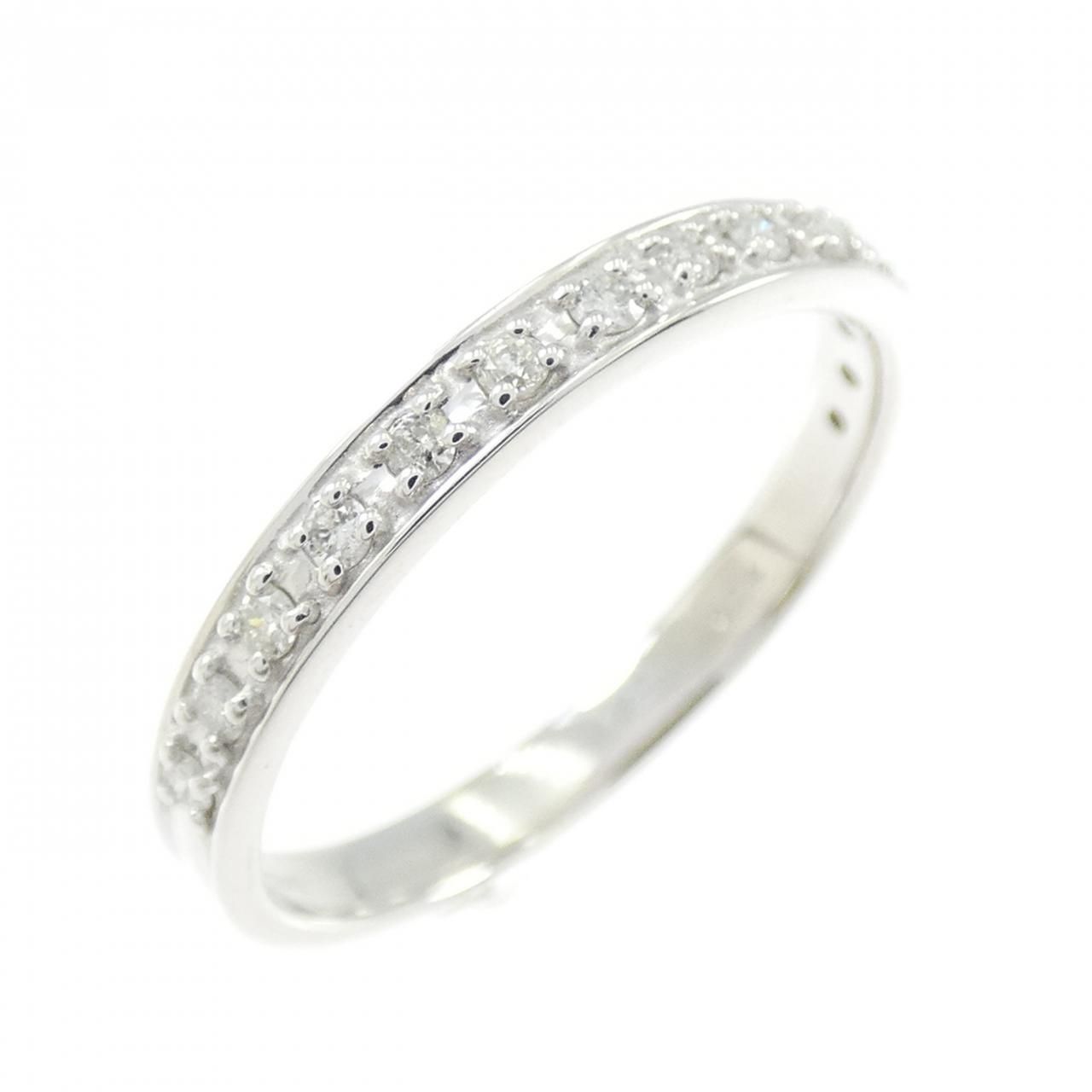 K18WG ダイヤモンド リング 0.14CT