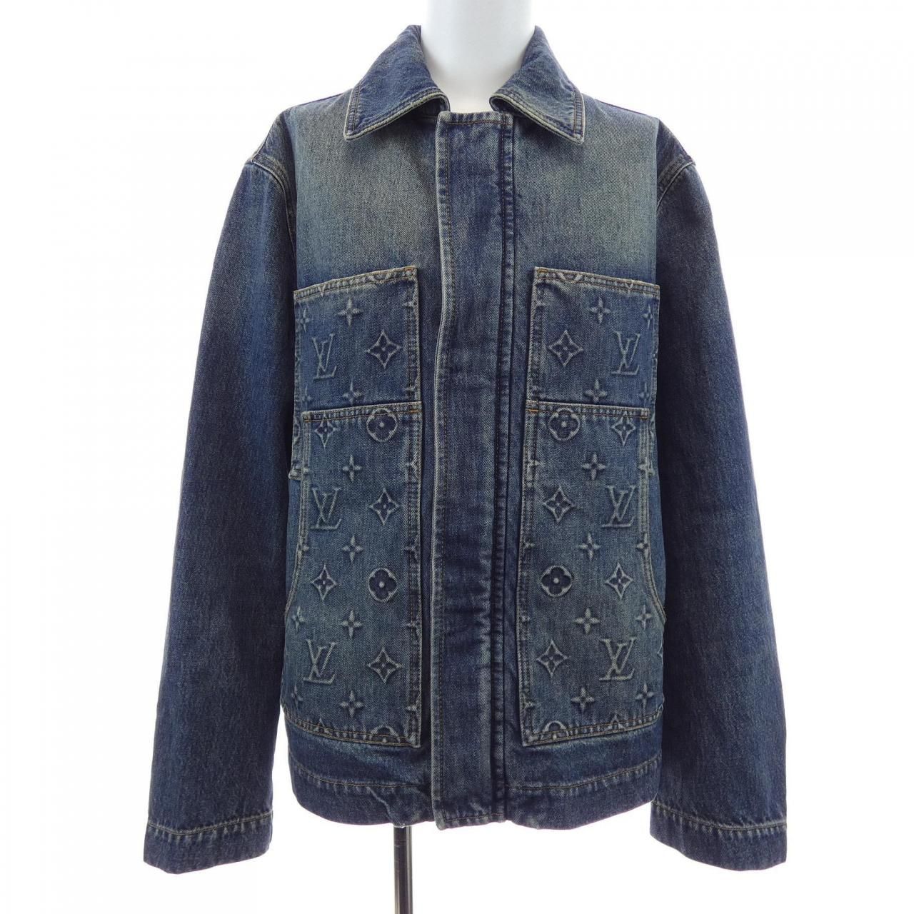 ルイヴィトン LOUIS VUITTON ワークウエアデニムジャケット HPA46WY38 デニムジャケット