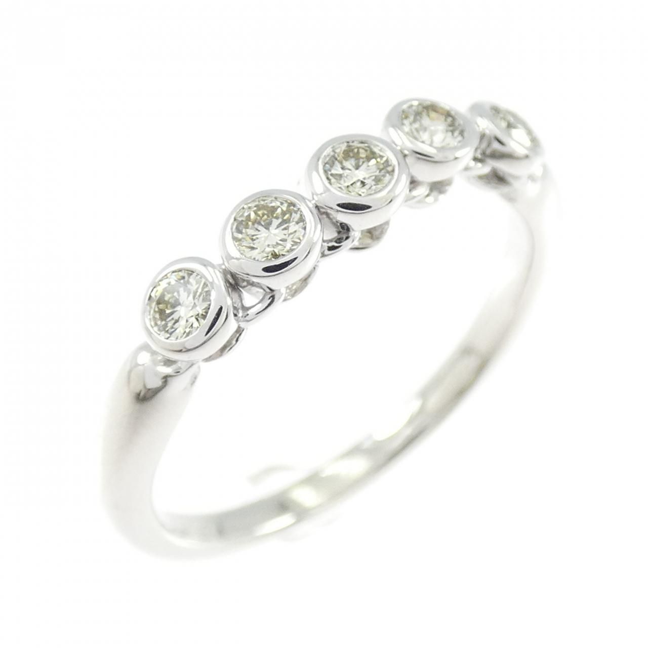 K18WG ダイヤモンド リング 0.24CT