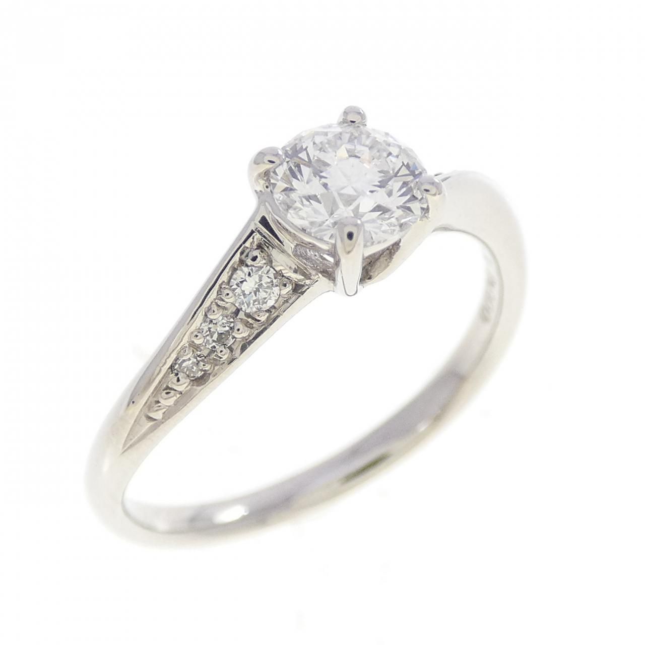 PT900 ダイヤモンド リング 0.415CT D VVS1 3EXT H＆C
