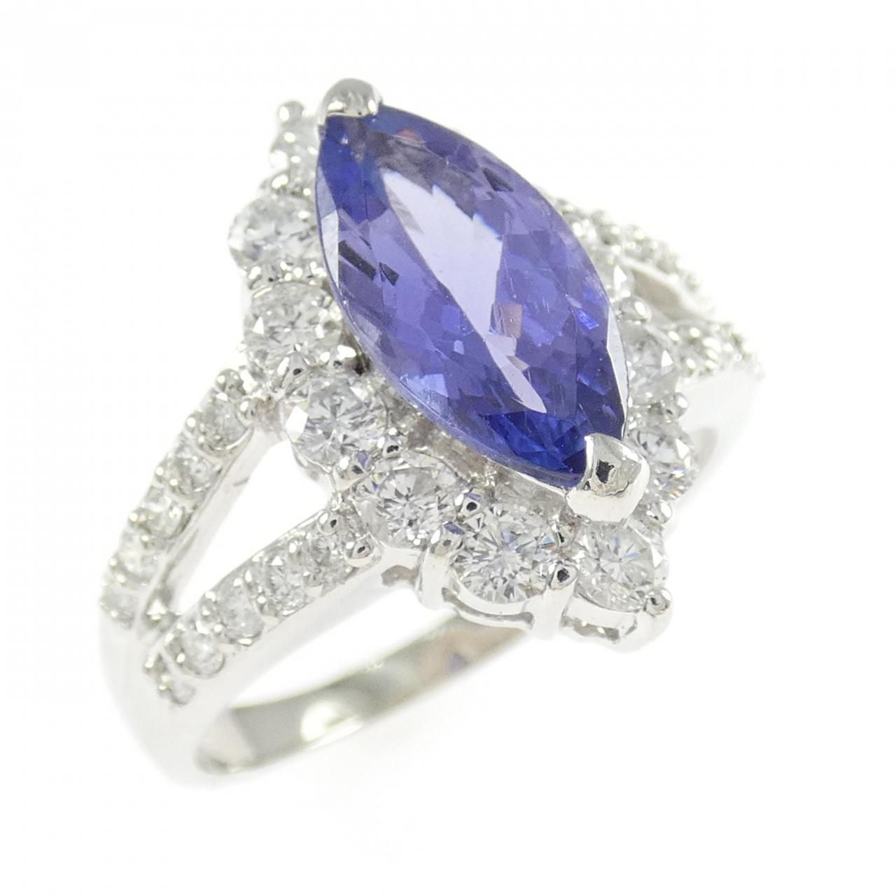 PT900 タンザナイト リング 1.92CT
