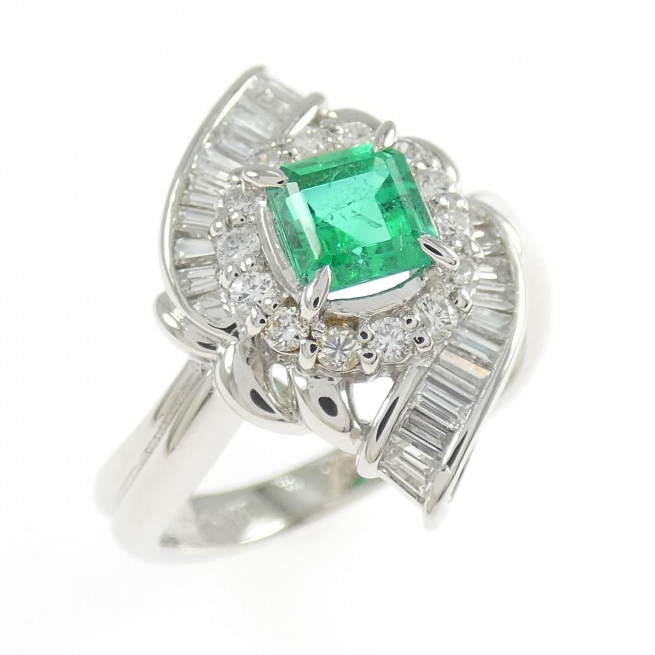 PT900 エメラルド リング 0.57CT 140,300円
