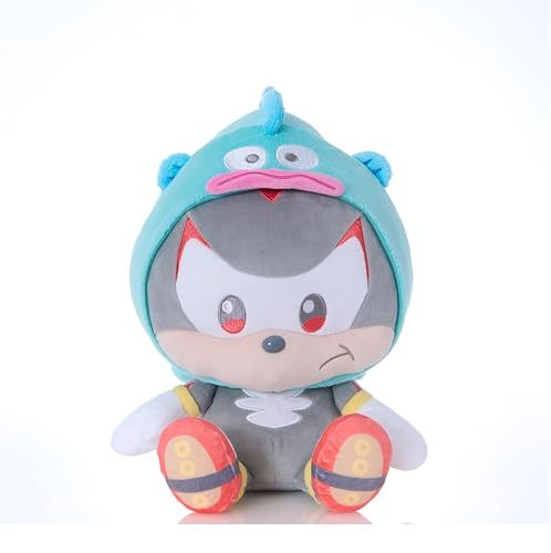 セガフェイブ(SEGA FAVE) SONIC＆FRIENDS Sanrio characters ぬいぐるみM シャドウ×ハンギョドンpms c21d790e