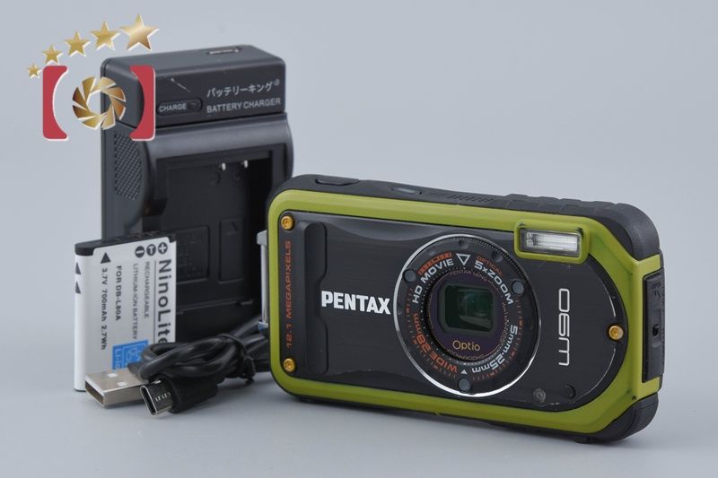 PENTAX ペンタックス Optio W90 ピスタチオグリーン 防水デジタル