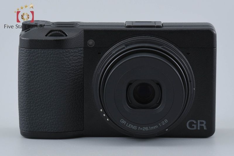 中古】RICOH リコー GR IIIx コンパクトデジタルカメラ シャッター回数