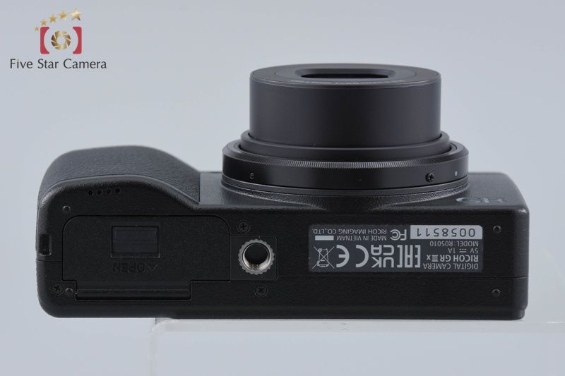 中古】RICOH リコー GR IIIx コンパクトデジタルカメラ シャッター回数