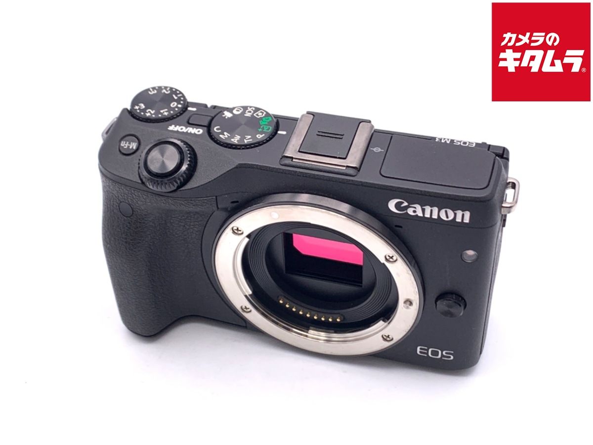 【中古】 【難あり品】 キヤノン EOS M3 ボディ ブラック