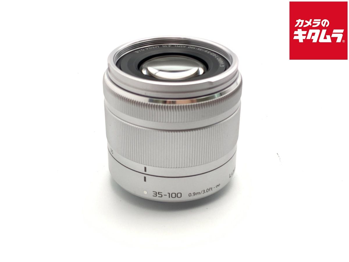 【中古】 【良品】 パナソニック LUMIX G VARIO 35-100mm F4.0-5.6 ASPH. MEGA O.I.S. [H-FS35100] シルバー