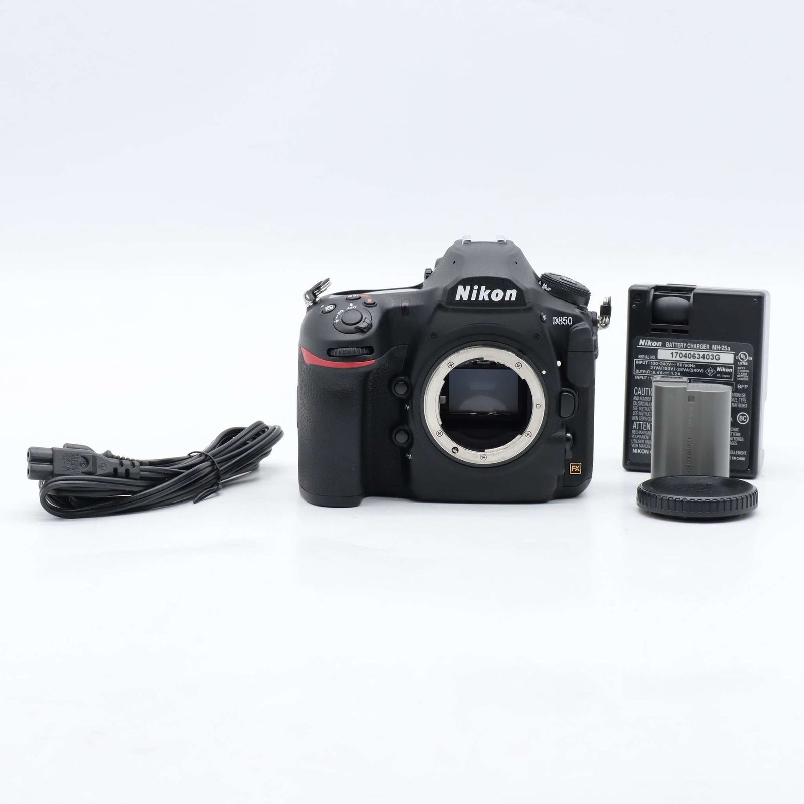 ショット数218回 Nikon デジタル一眼レフカメラ D850 ブラック #1218