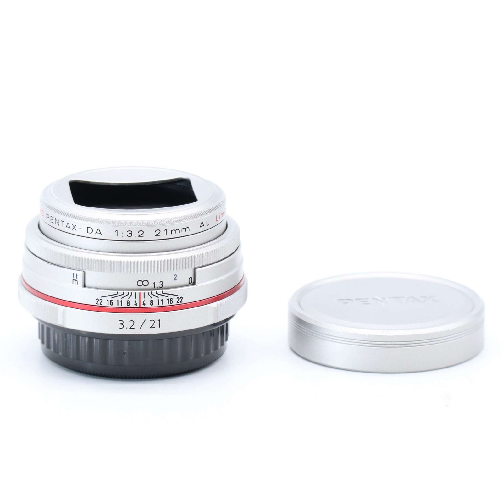 超美品★ Pentax HD DA 21/3.2 AL Limited シルバー #1226