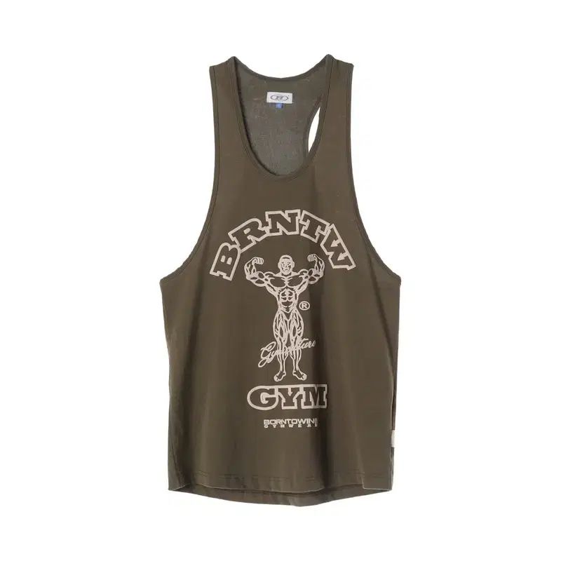 BORN TO WIN (MEN - S) コットン ポリ グラフィック ノースリーブ Tシャツ