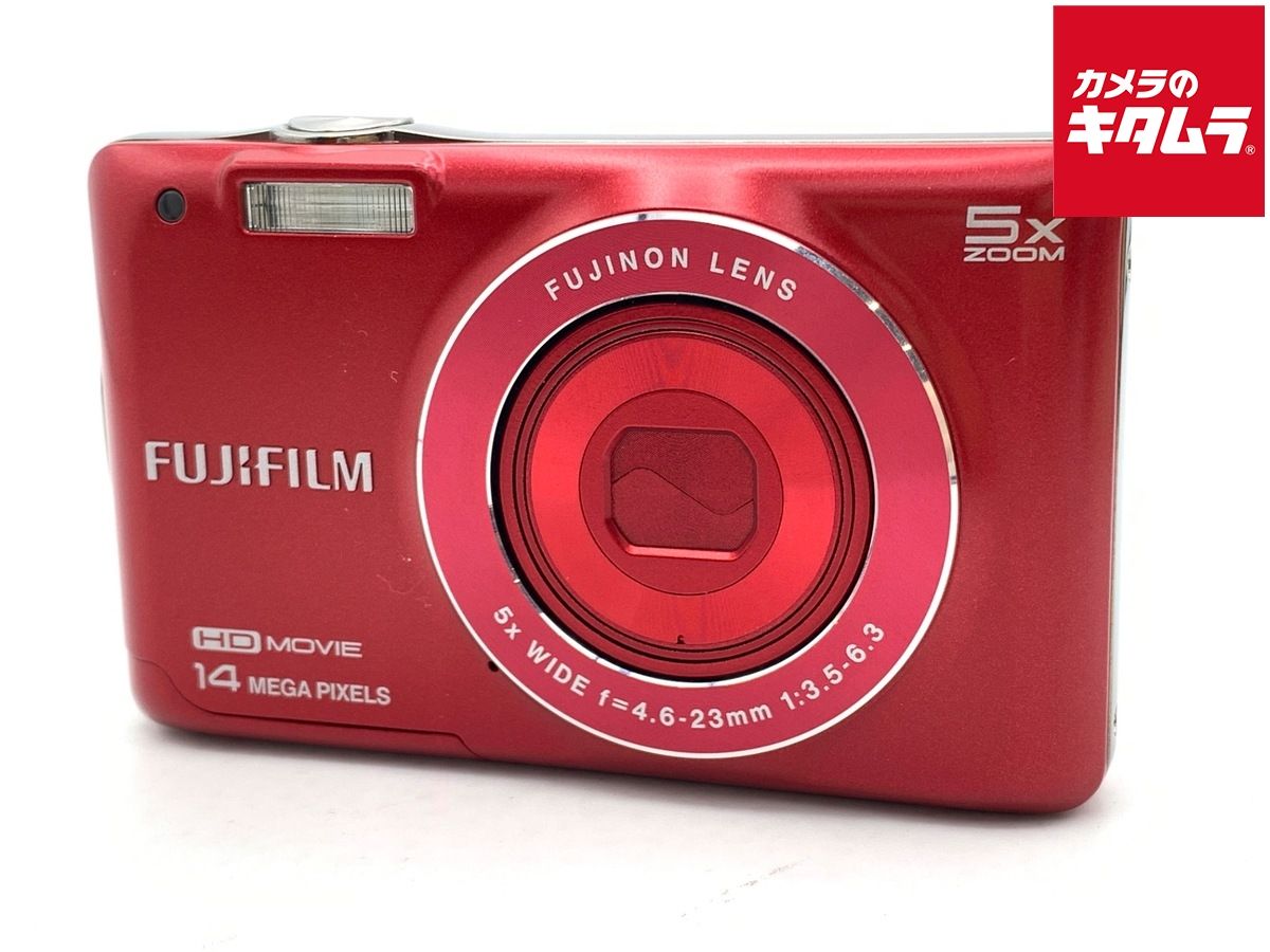 【中古】 【良品】 フジフイルム FinePix JX600 レッド
