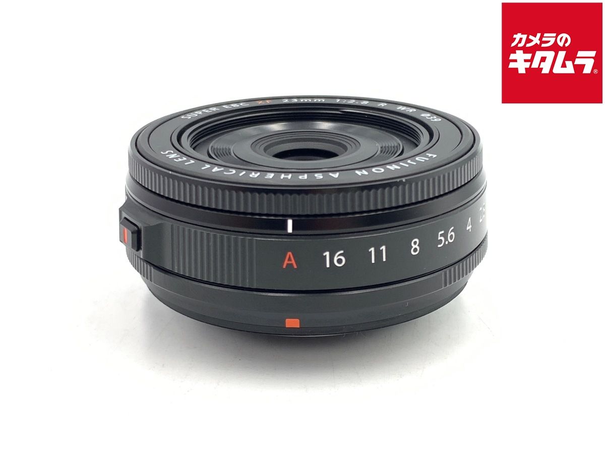 【中古】 【並品】 フジフイルム XF23mmF2.8 R WR ブラック