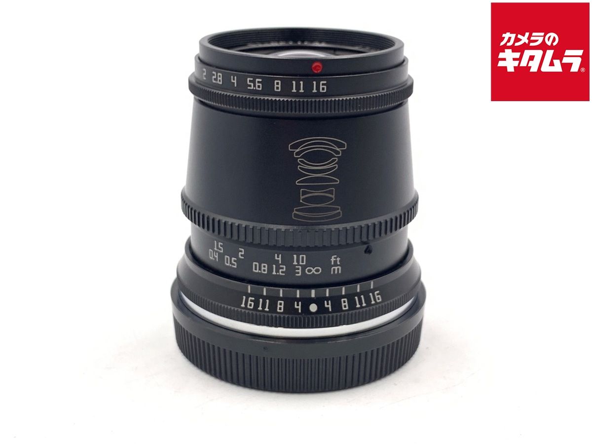 【中古】 【良品】 銘匠光学 TTArtisan 17mm f/1.4 C ASPH キヤノンEF-M用 ブラック