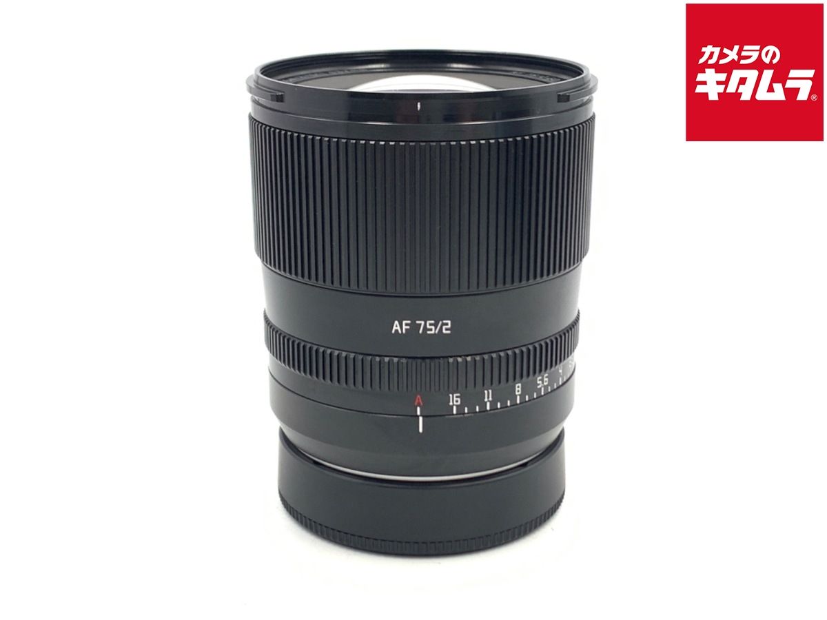 【中古】 【美品】 銘匠光学 TTArtisan AF 75mm f/2 ソニーE用 ブラック