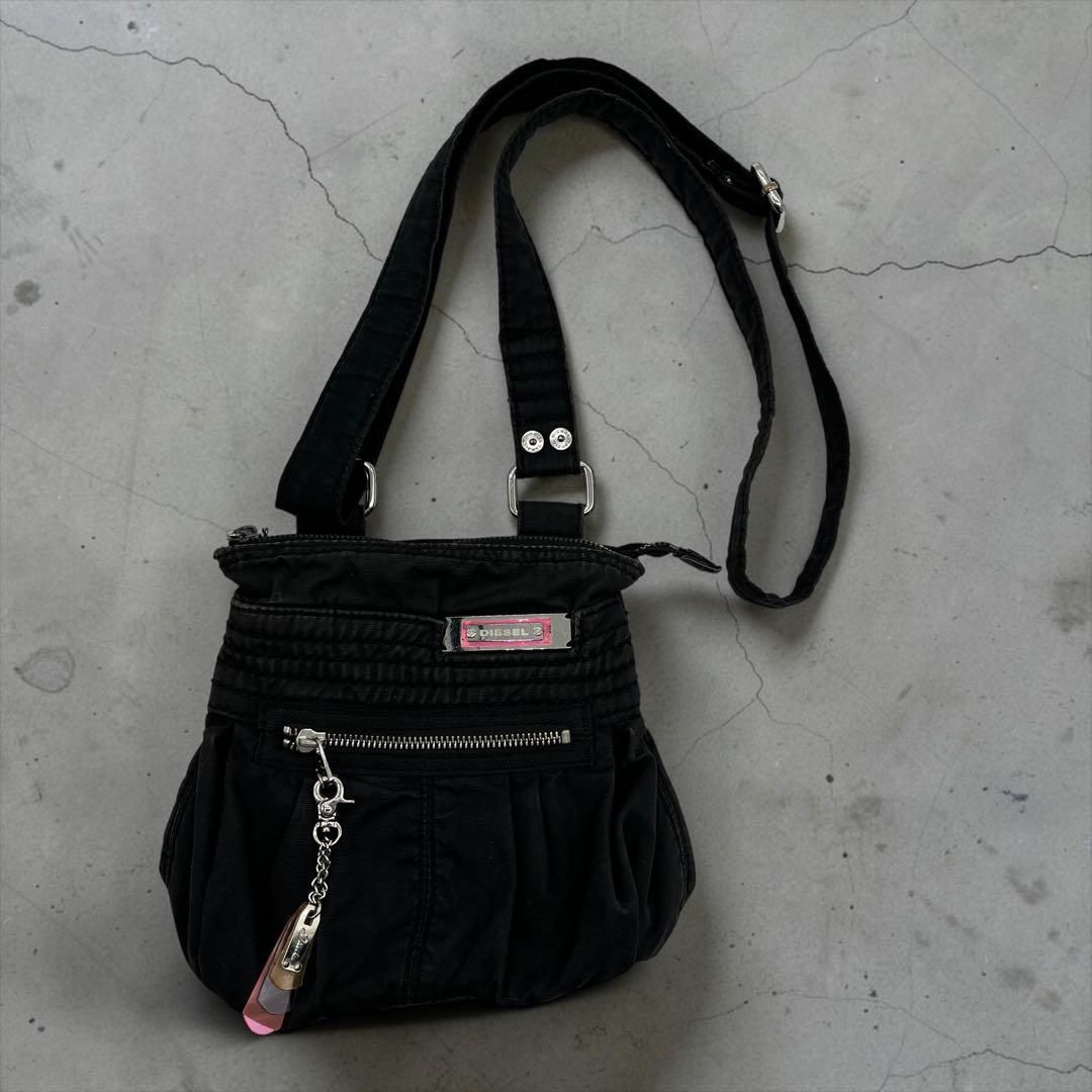 レディース DIESEL ディーゼル y2k archive 00s ショルダーバッグ 