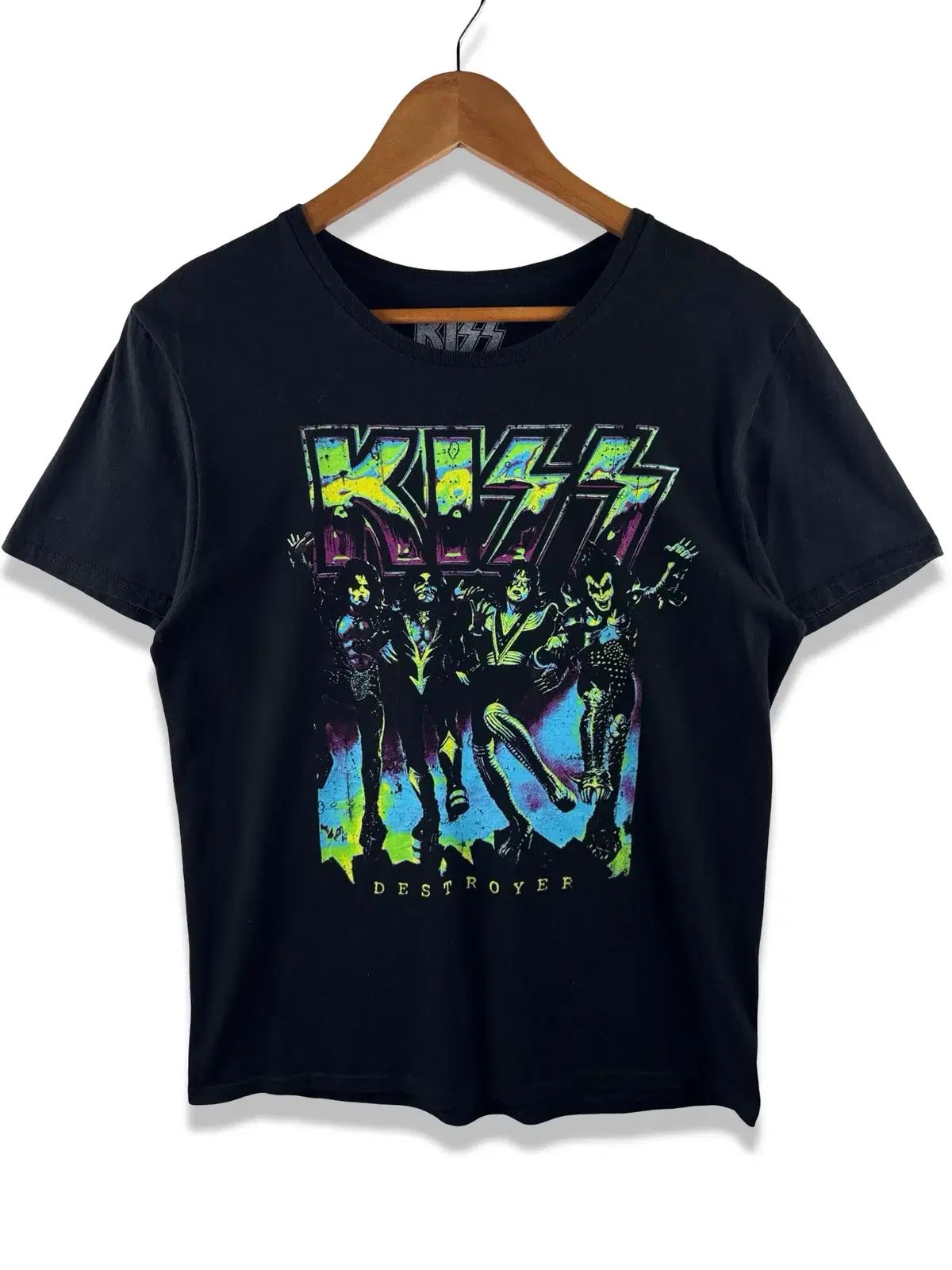 KISS OFFICIAL グラフィック バンド Tシャツ 3754