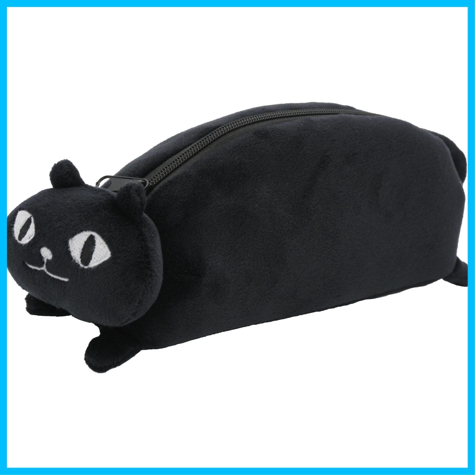【人気商品】ブラック モチモチイタズラ メガネケース フレンズヒル