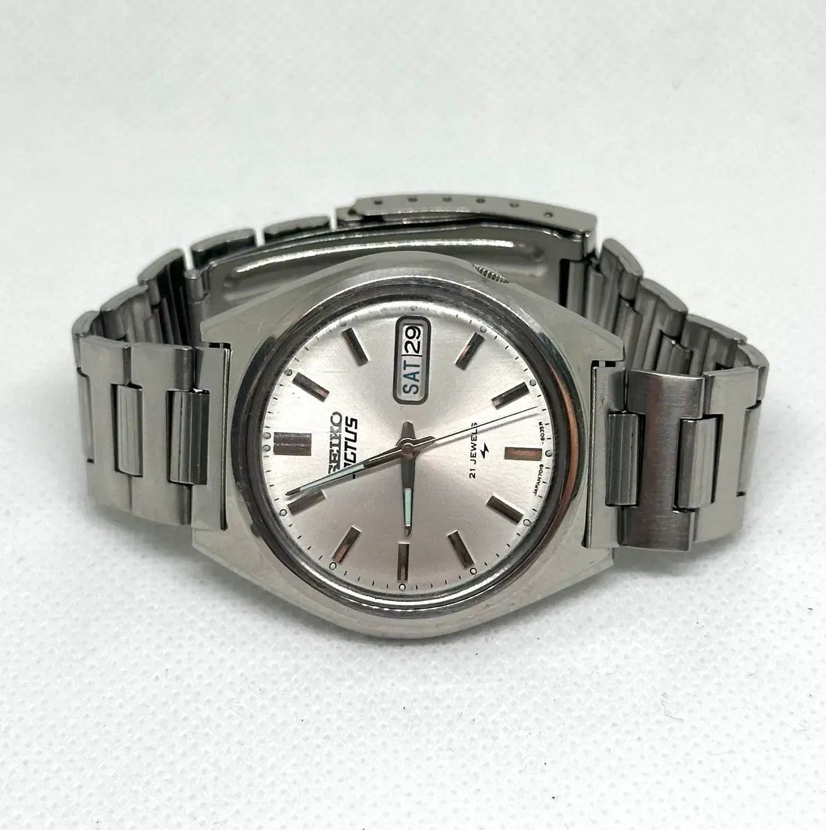 ヴィンテージ SEIKO セイコー アクティス (7019-8010) 77年式 自動 自動巻時計