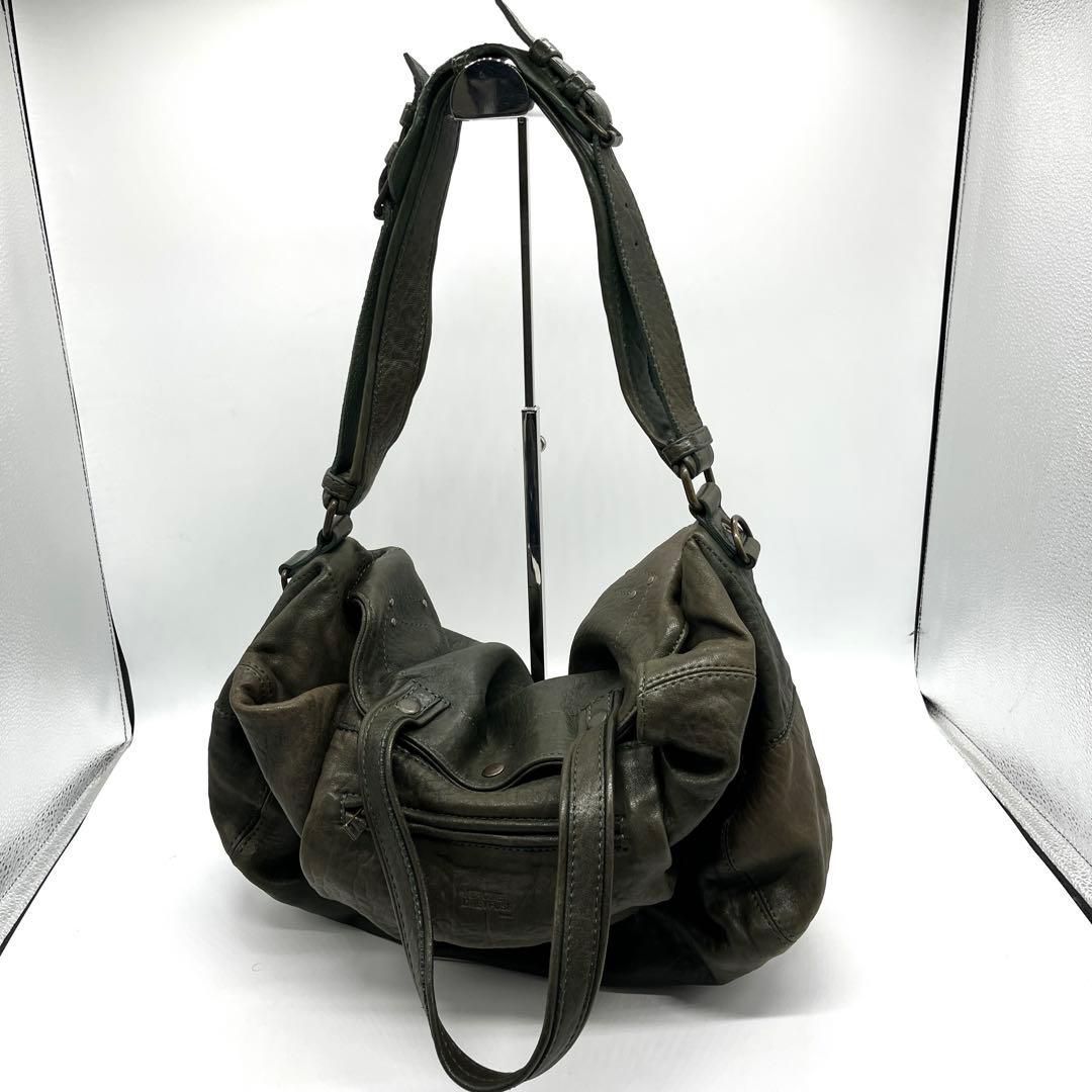 jerome dreyfuss ジェロームドレフュス 本革 レザー トートバッグ ワン