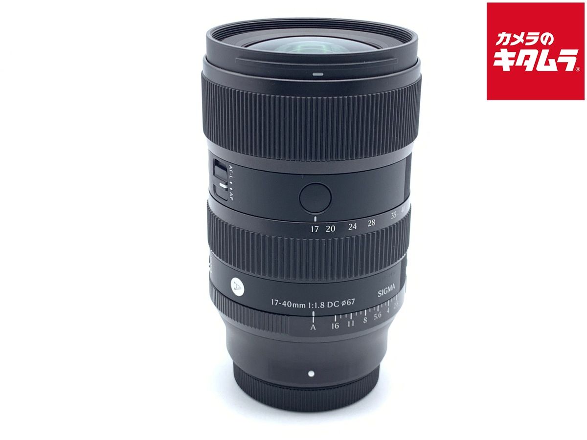 【中古】 【良品】 シグマ 17-40mm F1.8 DC Art フジフイルムX用