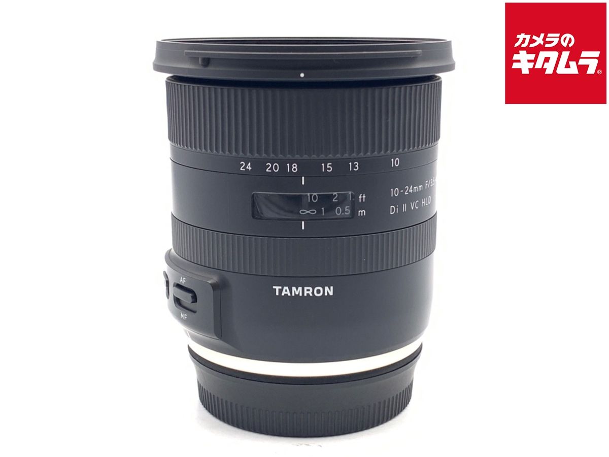 【中古】 【良品】 タムロン 10-24mm F3.5-4.5 Di II VC HLD キヤノン用 (Model B023)